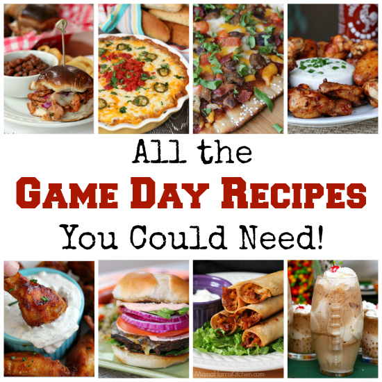 All the Game Day Recipes You Could Need!