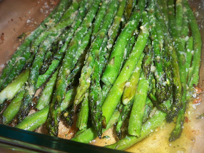 Garlic Parmesan Asparagus