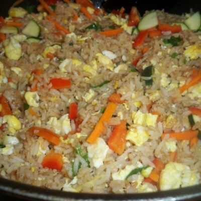 Stir Fried Rice with Veggies