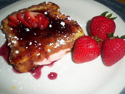 Sinfully Delicious Stuffed French Toast