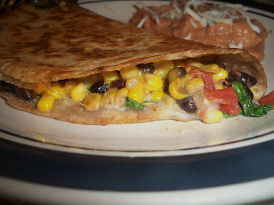 Black Bean Medley Quesadillas