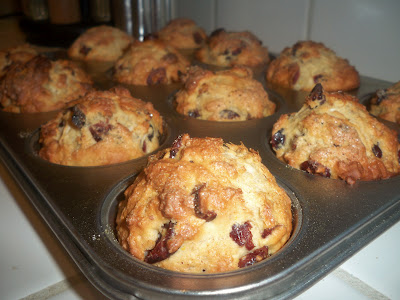 Cranberry-Coconut Muffins