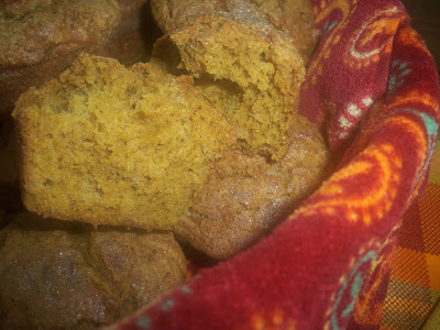 Pumpkin Spice Bread Muffins