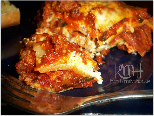 Homemade Traditional Lasagna