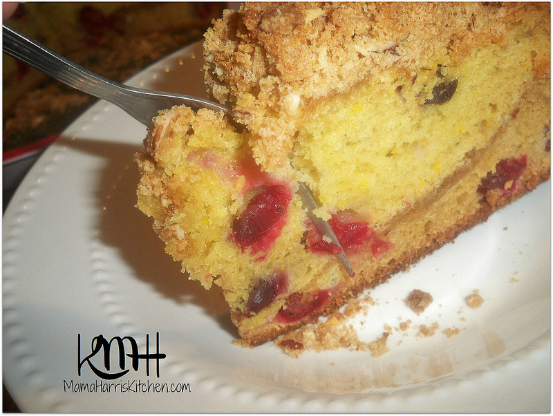 Cranberry Crumble Coffee Cake