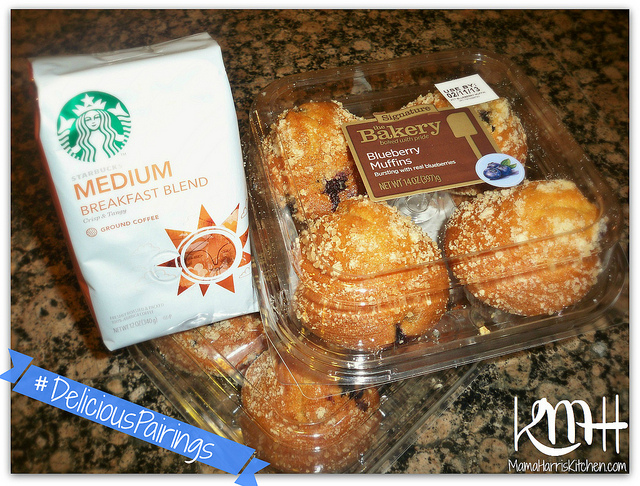 #DeliciousPairings Pre-Football Party Breakfast with Starbucks and The Bakery at Walmart