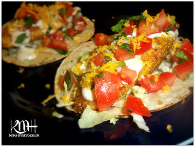 Fish Tacos with Creamy Fish Taco Sauce