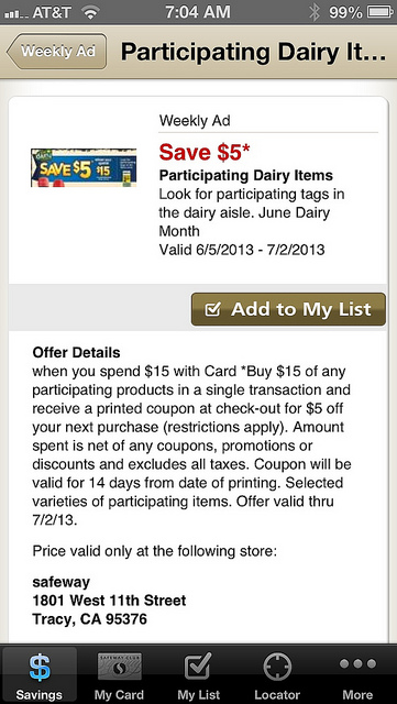 Everyday Dairy for Summertime Fun with Safeway Savings!
