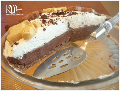 Chocolate Cream Pie with Chocolate Shortbread Crust and a GIVEAWAY!