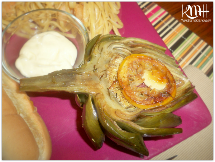 Save Mart Fresh Finds Roasted Artichoke with Lemon