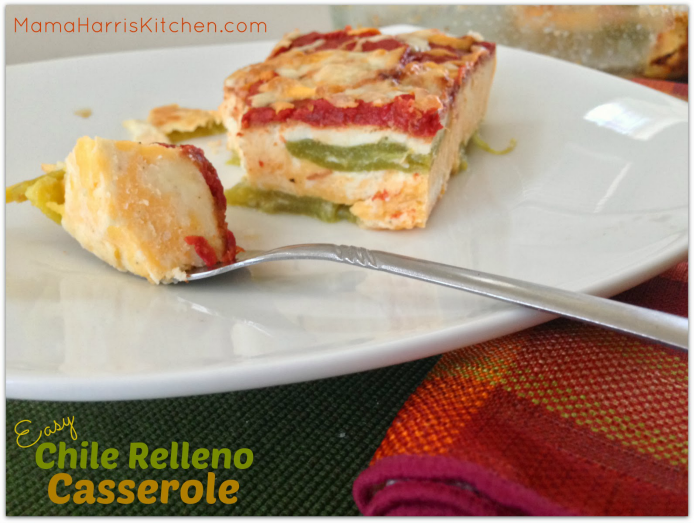 Easy Chile Relleno Casserole | Mama Harris' Kitchen