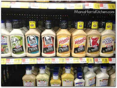 During this time, the Kraft dressings will have a bottleneck and special playbook on participating products in-store.