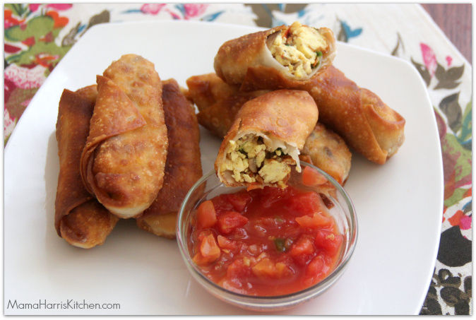 Breakfast Egg Rolls