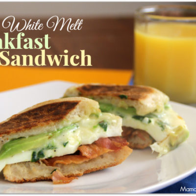 Egg White Melt Breakfast Sandwich