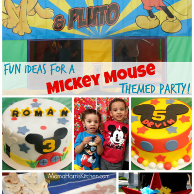 All About Our “Two-In-One” Mickey Mouse Party #DisneySide