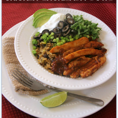 Healthy Chicken Enchilada Bowl & the Tyson Foods “Just Add This” Program
