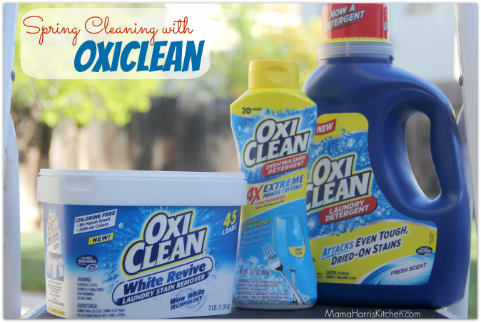 Spring Cleaning with OxiClean