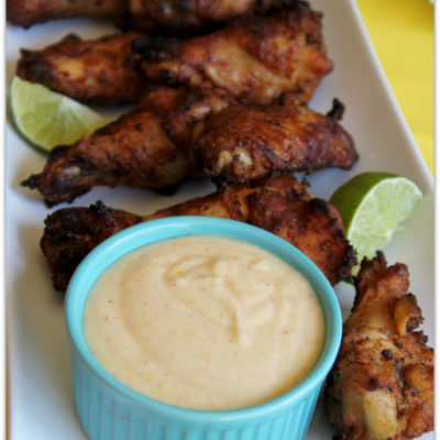 Ad: Easy Party Food! Tyson “Kicked-Up” Grillin’ Wings with Creamy Citrus Honey Dip