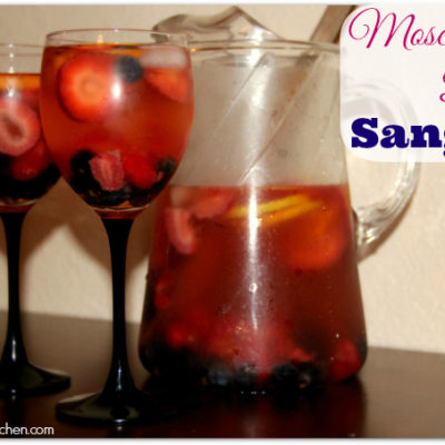 Say Cheers with a Moscato Berry Sangria!