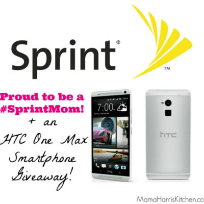 New Partnership with Sprint PLUS an HTC One Max {Giveaway CLOSED}