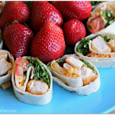 Ad: Hungry Kids love Chicken Nuggets and Mac & Cheese Pinwheels!