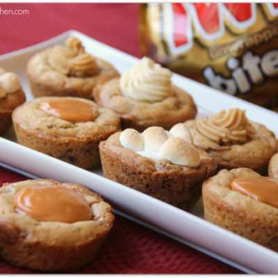 TWIX Cookie Cups with Sweet Filling Options