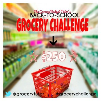 Learn about the Grocery Challenge from Grocery Budget Tutor – Plus you can WIN $250!