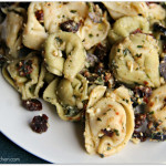 Tortellini Pesto Pasta Salad with Sun Dried Tomatoes #PantryInsiders