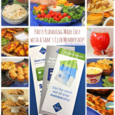 Party Planning Made Easy with a Sam’s Club Membership! #TrySamsClub