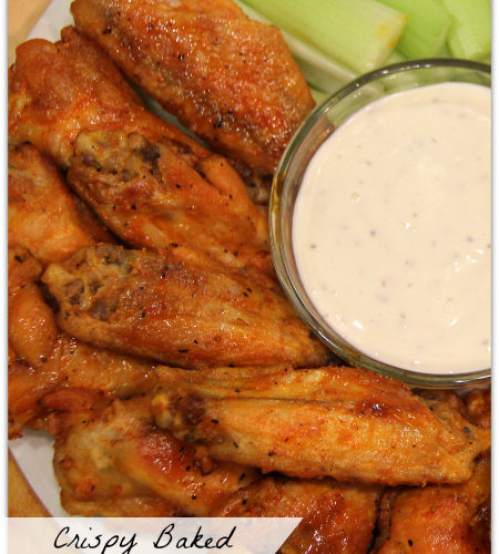 Crispy Baked Buffalo Wings