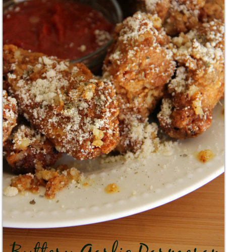 Buttery Garlic Parmesan Wings - Mama Harris' Kitchen