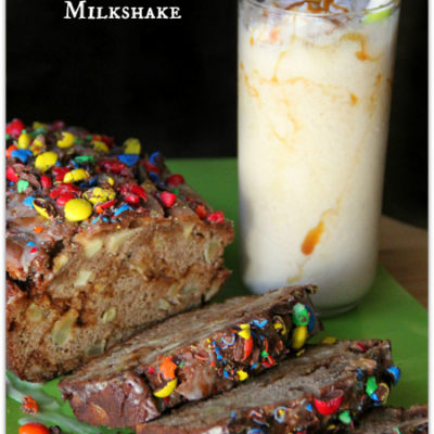 Fun Fall Recipes: Caramel Apple Bread and Milkshakes!