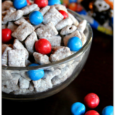 Muddy Buddies with Pretzel M&M’s®
