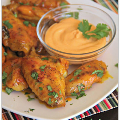 Baked Honey Mustard Wings