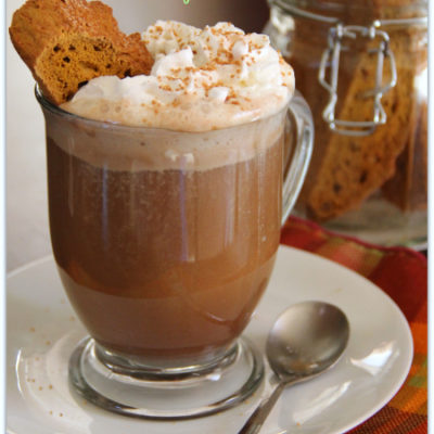 Pumpkin Snickerdoodle Biscotti and a Café Cocoa Recipe