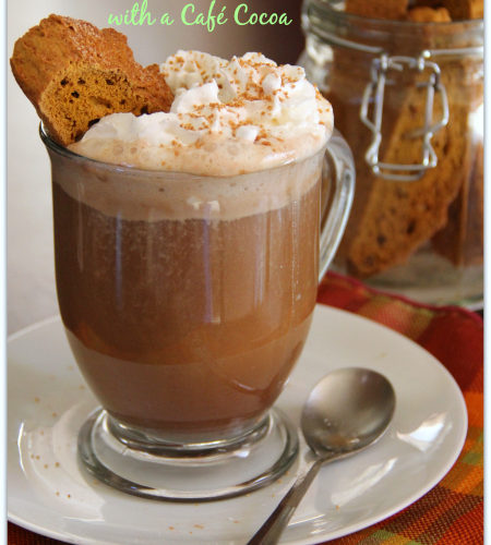 Pumpkin Snickerdoodle Biscotti with a Café Cocoa #ChooseSmart #shop #cbias - Mama Harris' Kitchen