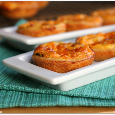 Mini Breakfast Quiche with Hormel Pepperoni