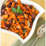 roasted sweet potatoes, beets and carrots #PantryInsiders #ad - Mama Harris' Kitchen
