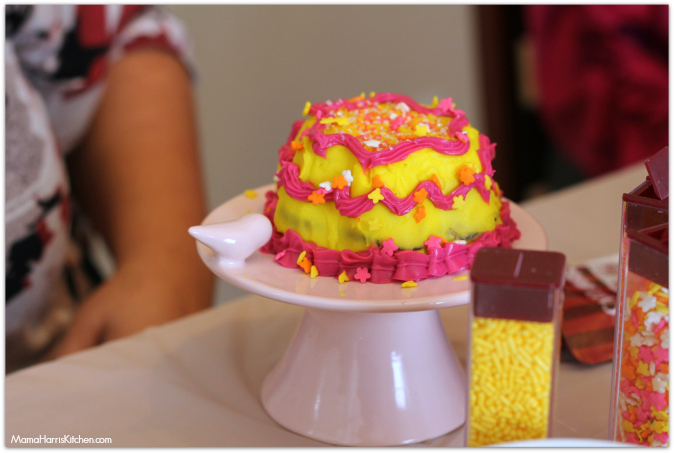 A Cake Decorating Girl's Brunch! #CakeBossParty #CakinWithMama #IC #sponsored - Mama Harris' Kitchen