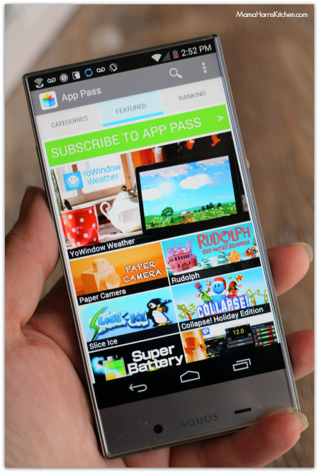 Sprint Sharp AQUOS Crystal Review #Sprintmom #sponsored #MC - Mama Harris' Kitchen