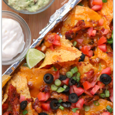 One of a Kind BBQ Chicken Nachos