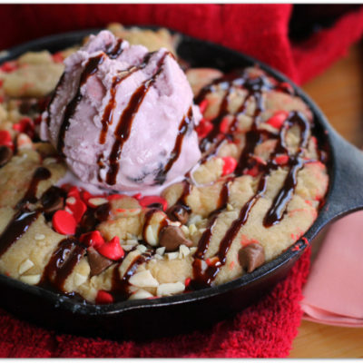Cherry Chip Pizookie