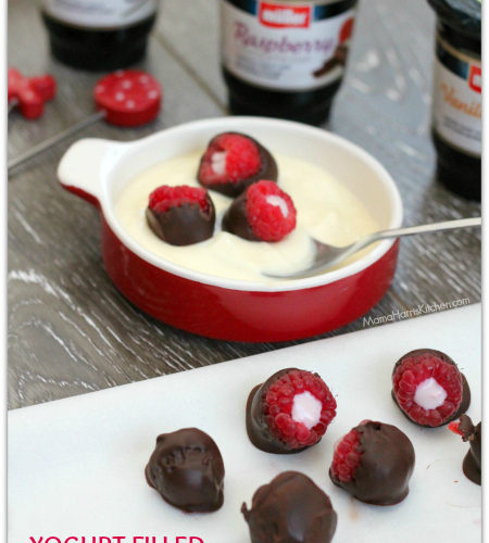 yogurt filled chocolate covered strawberries #ad #cbias - Mama Harris' Kitchen