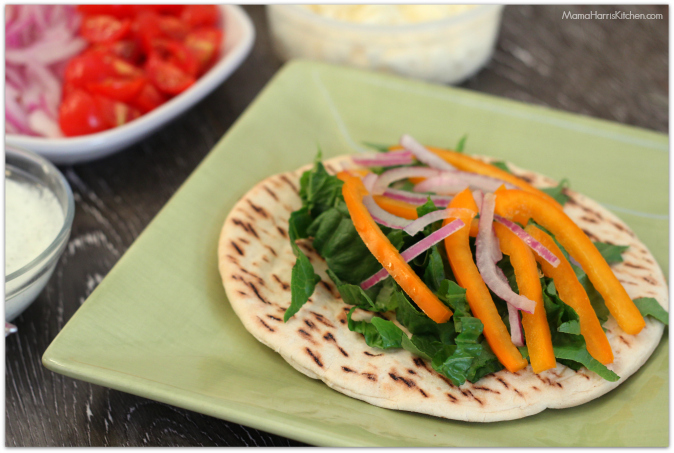 Easy Chicken Gyros with Tzatziki Sauce #FosterFarmsFresh AD | Mama Harris' Kitchen