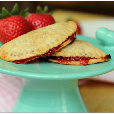 Strawberry Bourbon Jam filled Mini Hand Pies
