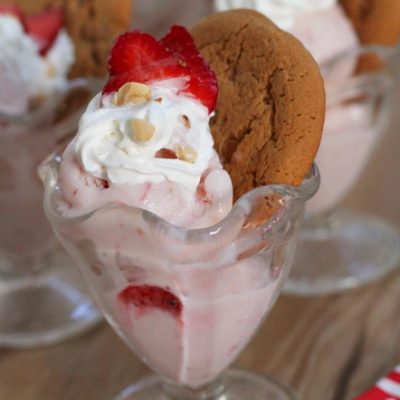 PB&J Sundae Snack