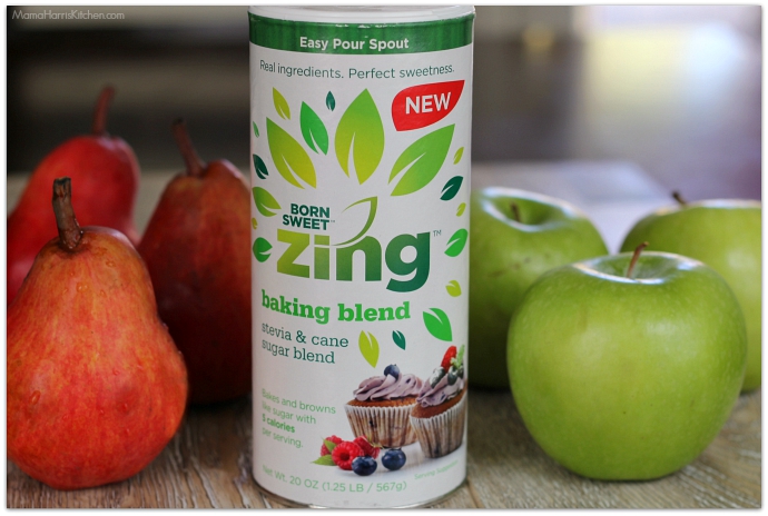 Low Calorie Mini Pear Apple Pies using Zing Stevia! AD #SKExperts #ZingBakingBlend with SheKnows | Mama Harris' Kitchen