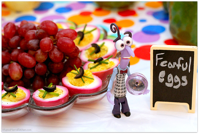 Inside Out Movie Watching Theme Party Food Ideas #InsideOutEmotions #cbias AD | Mama Harris' Kitchen