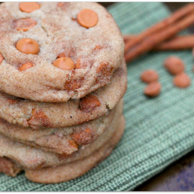 Butterscotch Snickerdoodle Cookies