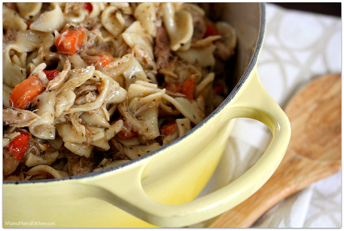 Savory Chicken Noodle Soup | Mama Harris' Kitchen